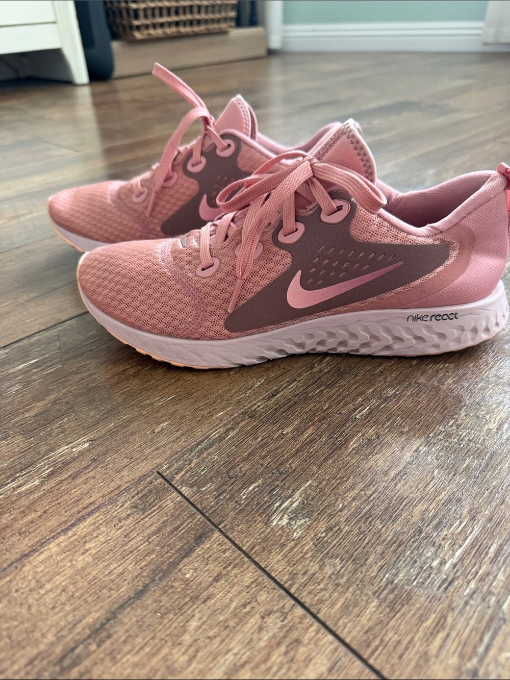 Nike Women’s Pink React Running Sneakers